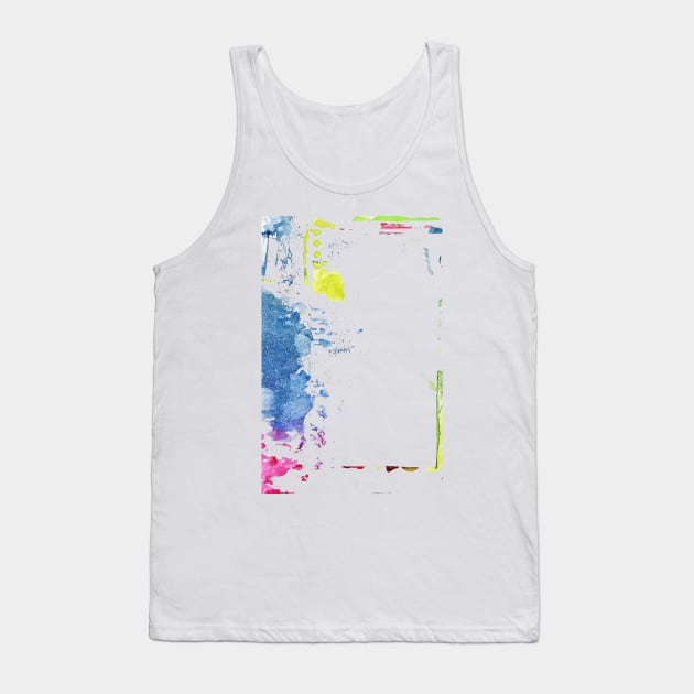 Border Tank Top by Margo Humphries Art